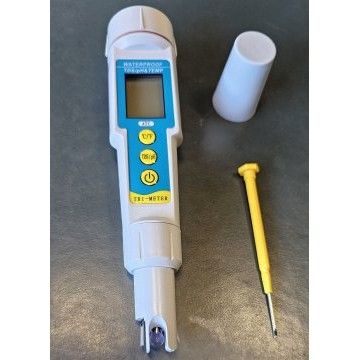 Testeur pH et Salinité électronique + température